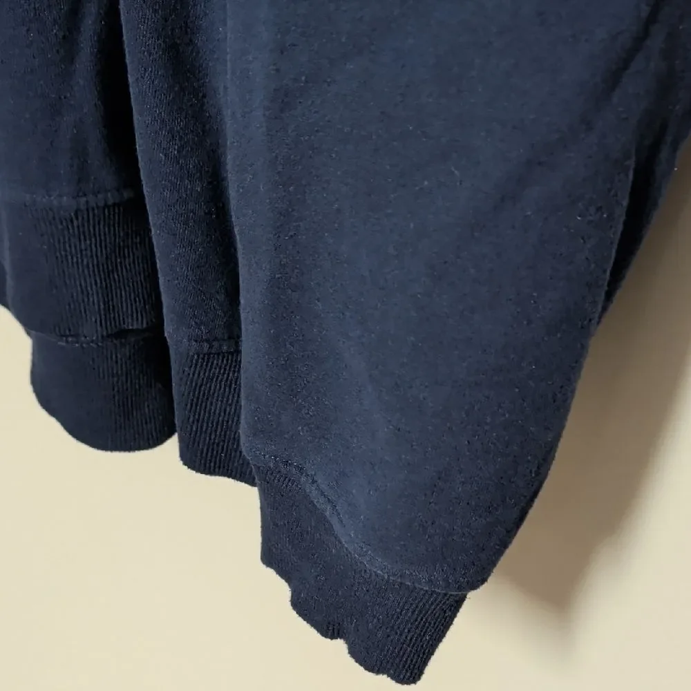 Izod Men's Crewneck Sweater in Navy and Gold